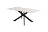 Picture of MARMURA 5PC 1.8M Sintered Stone Top Dining Table & 360° Swivel Dark Chairs Set
