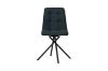 Picture of MARMURA 5PC 1.8M Sintered Stone Top Dining Table & 360° Swivel Dark Chairs Set