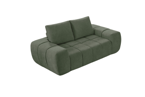 Picture of FABIEN 2 Seater Fabric Compressed Sofa (Green)