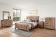 Picture of FRANCO 4PC/5PC/6PC Solid NZ Pine Wood Bedroom Combo in Queen/King Size