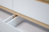Picture of YORU 160 6-Drawer Dresser (Oak & White)