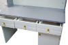 Picture of ZEAL 120 2-Door 3-Drawer Study Desk with Shelf