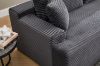 Picture of ASHFORD Fabric Sectional Compressed Sofa (Grey)