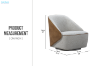 Picture of LUNO Swivel Nest Armchair