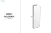 Picture of 845-092 Stand Mirror (190x70cm)