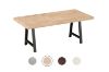 Picture of SYNERGYPLUS Modular Dining System - 160/180/200 Thick Table Top in 4 Colors with A-Frame Metal Legs