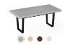 Picture of SYNERGYPLUS Modular Dining System - 160/180/200 Thick Table Top in 4 Colors with Trapezoid Metal Legs