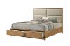 Picture of BRYDEN 4PC/5PC/6PC Bedroom Combo Set in Queen/King Size 