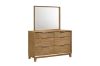Picture of BRYDEN 6-Drawer Dresser with Mirror