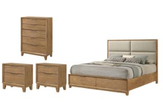 Picture of BRYDEN Bedroom Combo Set - 4PC Queen
