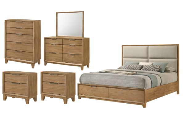 Picture of BRYDEN Bedroom Combo Set - 6PC King