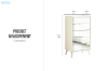 Picture of MIRORA 5-Drawer Mirrored Tallboy