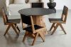 Picture of BETA D120 5PC Reclaimed Pine Wood Dining Set