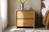 Picture of BRITTON 2-Drawer Australian Marri Hardwood Bedside Table