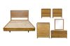 Picture of BRITTON 4PC/5PC/6PC Australian Marri Hardwood Bedroom Combo Set in Queen/King Size