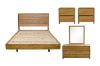 Picture of BRITTON 4PC/5PC/6PC Australian Marri Hardwood Bedroom Combo Set in Queen/King Size