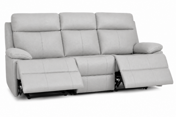 Picture of HAILEBURY V2 3 Seater Reclining Sofa (Light Grey)