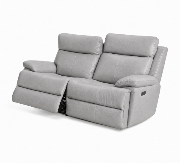 Picture of HAILEBURY V2 2 Seater Reclining Sofa (Light Grey)