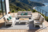 Picture of BONDI 6PC Aluminium Outdoor Lounge Sofa Set (White)