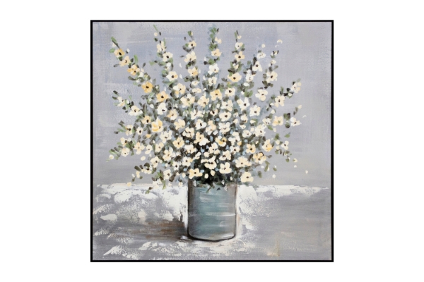 Picture of 389-004 Hand Oil Painting Canvas Wall Art (80x80CM) - Flower