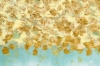 Picture of 389-008 Hand Oil Painting Canvas Wall Art with Black Frame(60x80CM) - Golden Sandy Beach