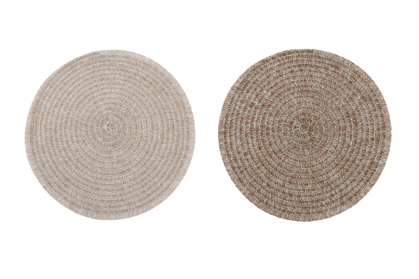 Picture of 371-033/035 PE Placemat in Beige/Brown
