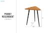 Picture of OAKEN Triangle Side Table