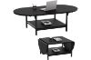 Picture of MORPH Expandable Coffee Table with Storage Shelf (Black)