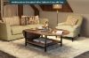 Picture of MORPH Expandable Coffee Table with Storage Shelf (Brown)