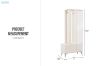 Picture of MIRORA 2-Door Mirrored Wardrobe