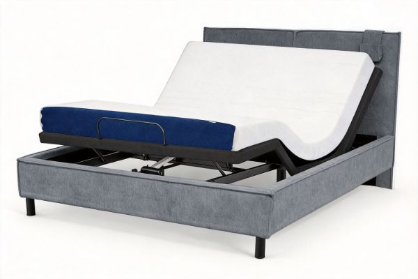 Picture of MOTIONFLEXI PRO Electric Adjustable Bed Frame & Base with Memory Foam Mattress Set in Long Single/Queen/Split King Size 