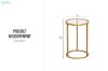 Picture of LUXE Round Side Table