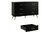 Picture of ELARA 6-Drawer Dresser/Storage Cabinet (Black)