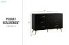 Picture of ELARA 6-Drawer Dresser/Storage Cabinet (Black)