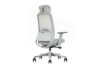 Picture of VEYRA Premium High Back Office Chair with Honeycomb Seat Cushion & Adjustable Headrest, Backrest & Lumbar Support, 3D Armrests and Seat Slider