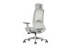 Picture of VEYRA Premium High Back Office Chair with Honeycomb Seat Cushion & Adjustable Headrest, Backrest & Lumbar Support, 3D Armrests and Seat Slider