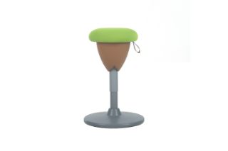 Picture of MOVI Height Adjustable 360° Swivel Self-Balancing Wobble Stool (Green)