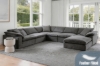 Picture of FEATHERSTONE Feather Filled Modular Sofa Range | Oil, Water & Dust Resistant Fabric