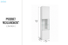 Picture of CURIO 1-Door Display Cabinet with LED Lighting