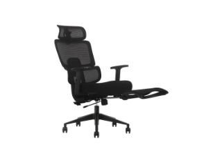 Picture of FLEXO Height Adjustable Office Chair with Footrest (Dark)