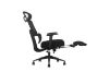 Picture of FLEXO Height Adjustable Office Chair with Footrest (Dark)
