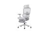 Picture of FLEXO Height Adjustable Mesh Seat Office Chair with Footrest (Grey)