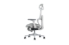 Picture of FLEXO Pro Height Adjustable Mesh Office Chair with Adjustable Headrest & Backrest, 5D Armrests and Seat Slider (Grey)
