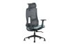 Picture of ALUX High Back Office Chair with Adjustable Headrest & Backrest, 3D Armrests and Seat Slider