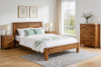Picture of BAYARD 4PC Solid Pine Wood Bedroom Combo Set in Single/King Single/Double/Queen Size