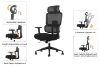 Picture of FLEXO Height Adjustable Office Chair with Footrest (Dark)