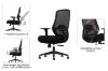 Picture of AVERY Mid Back Office Chair with Adjustable Seat Height & Lumbar Support