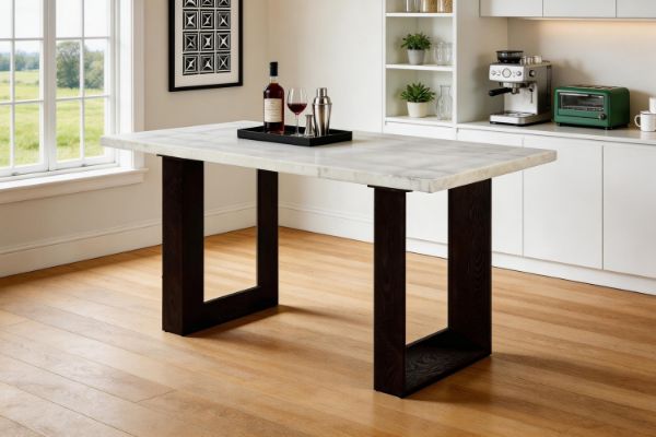 Picture of EDWYN 173 Marble Top Counter Height Table