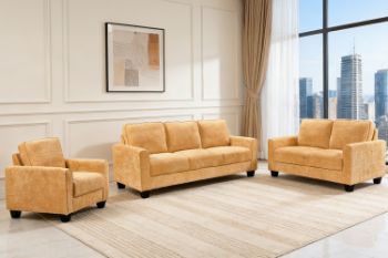 Picture for manufacturer ANTONIA 3/2/1 Seater Fabric Sofa Collection