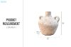 Picture of 650-058 H18 Terracotta Vase